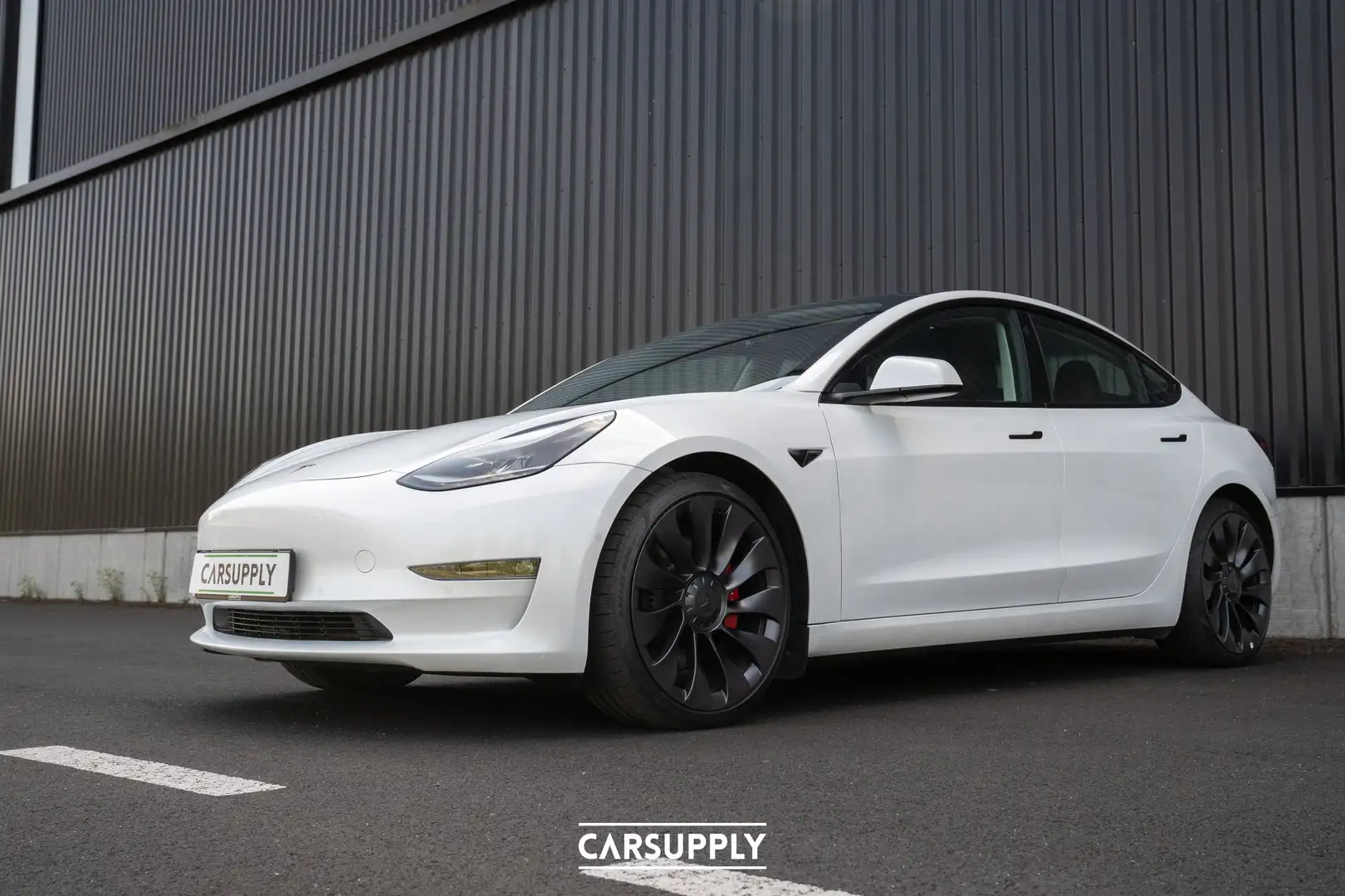 Tesla Model 3 78 kWh AWD Performance (377 kW 513 PK) - SOH 94% Wit - 2