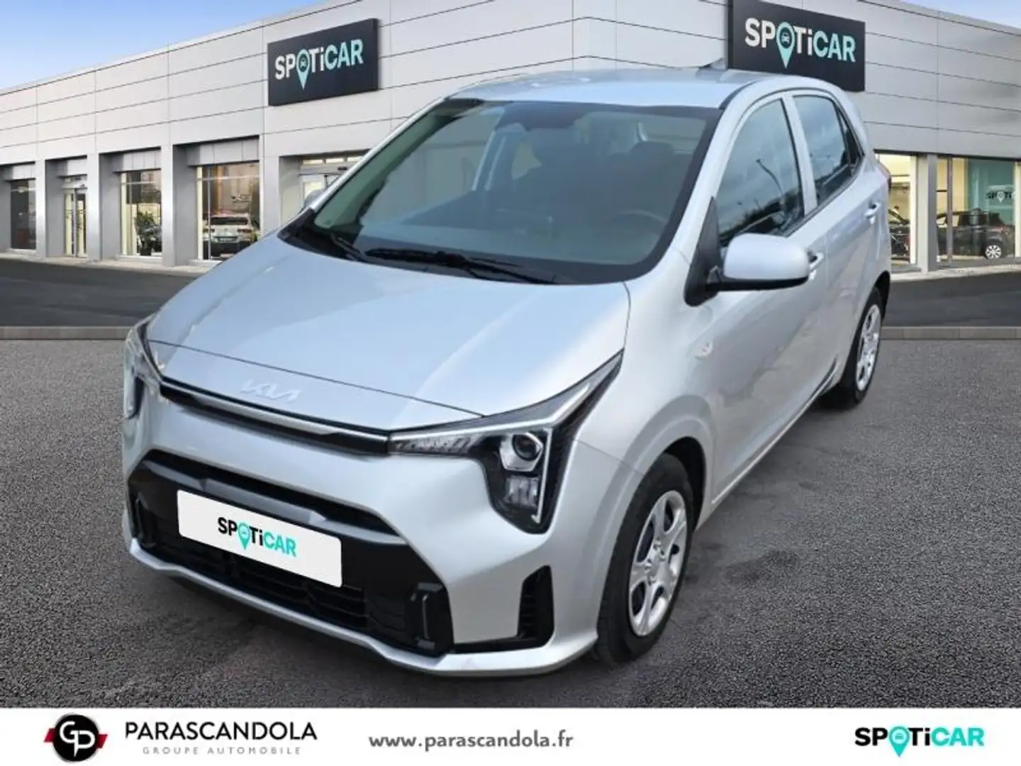 Kia Picanto 1.0 DPi 63ch Active Gris - 1