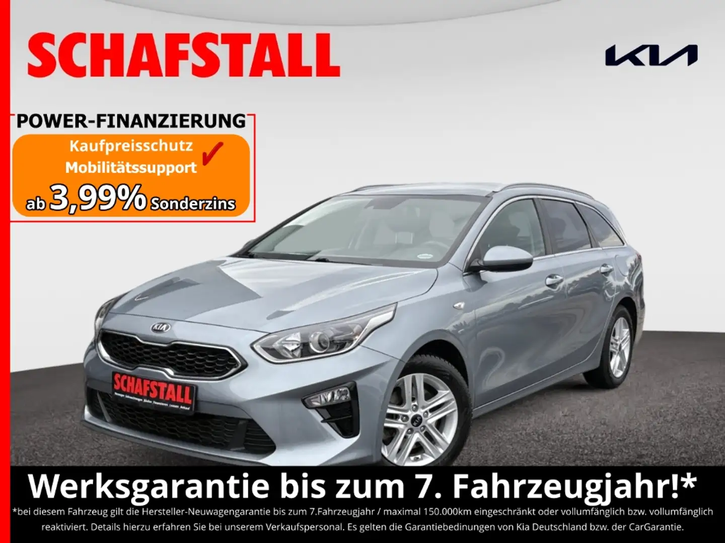 Kia Ceed SW / cee'd SW Vision 1.4 T-GDI Sportswagon Carplay Tempomat Kame Silber - 1