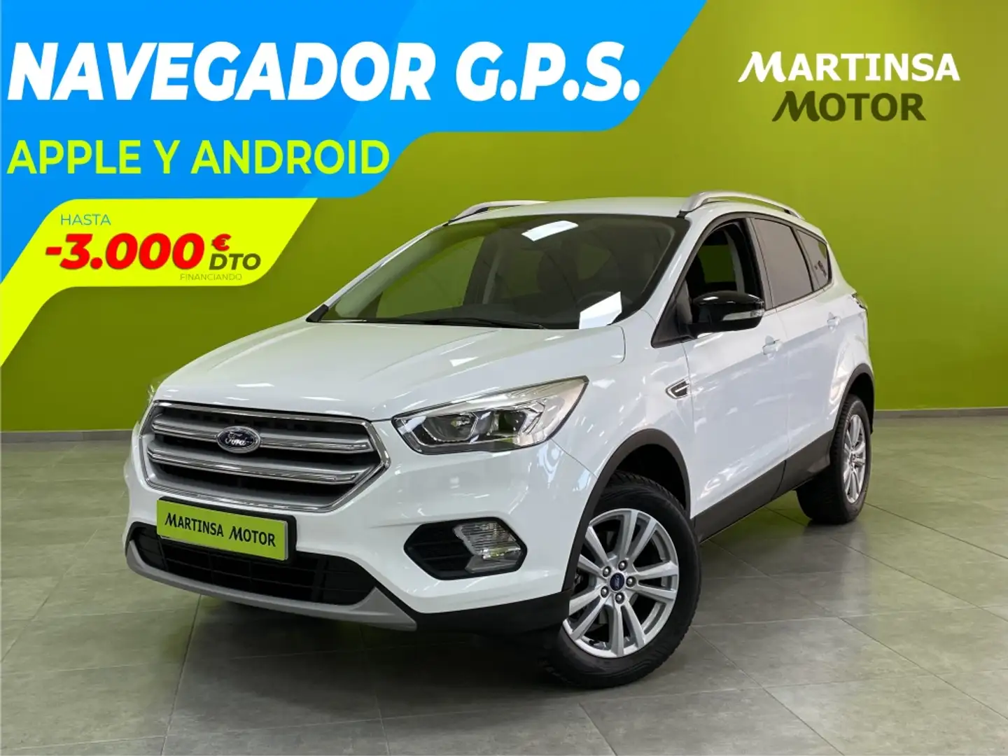 Ford Kuga 1.5 EcoB. Auto S&S Trend+ 4x2 120 Blanco - 1