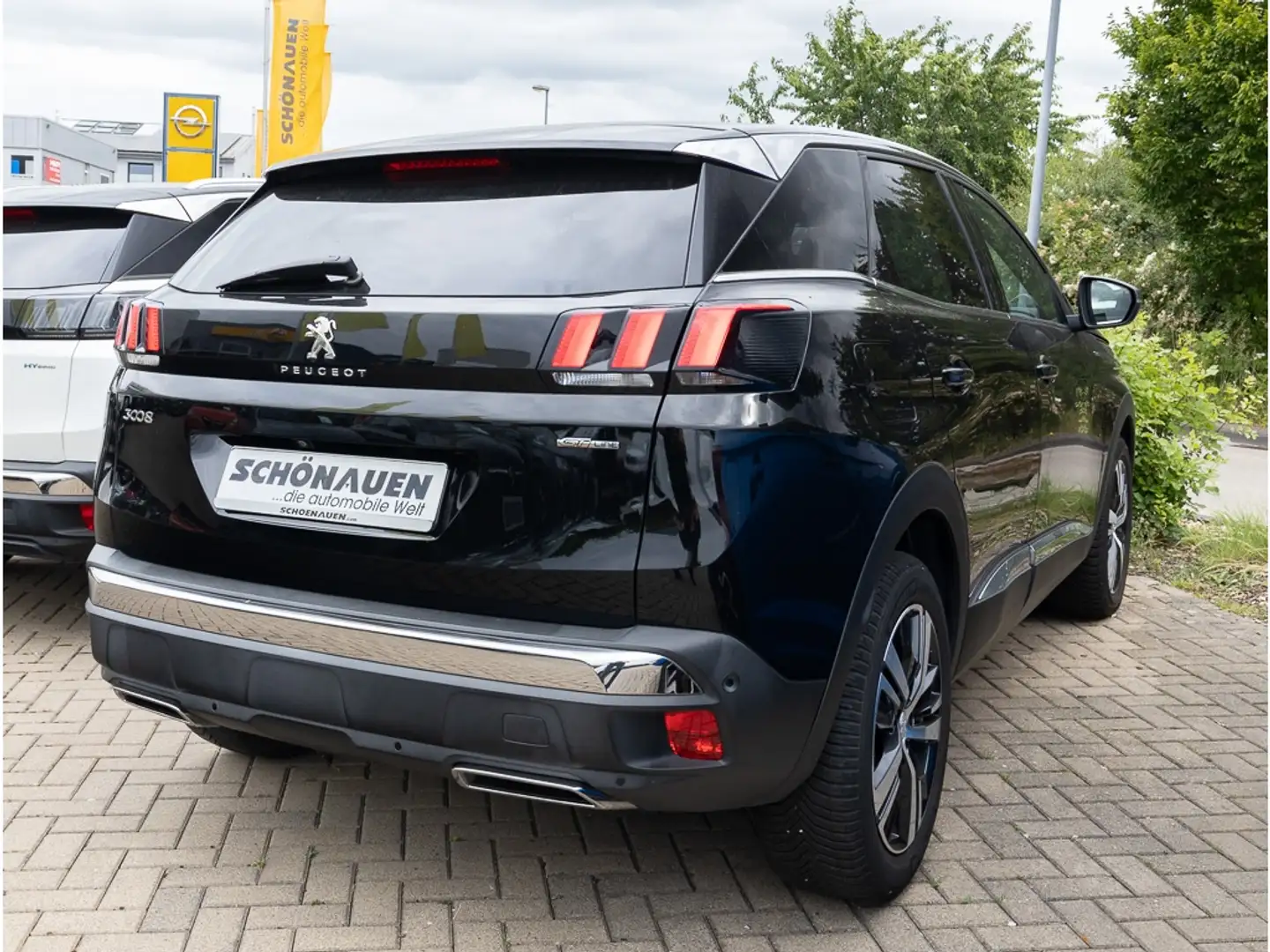 Peugeot 3008 GT-LINE BlueHDi 1.5 +ALLW+AUT+RFK+SHZ+NAVI+ Zwart - 2