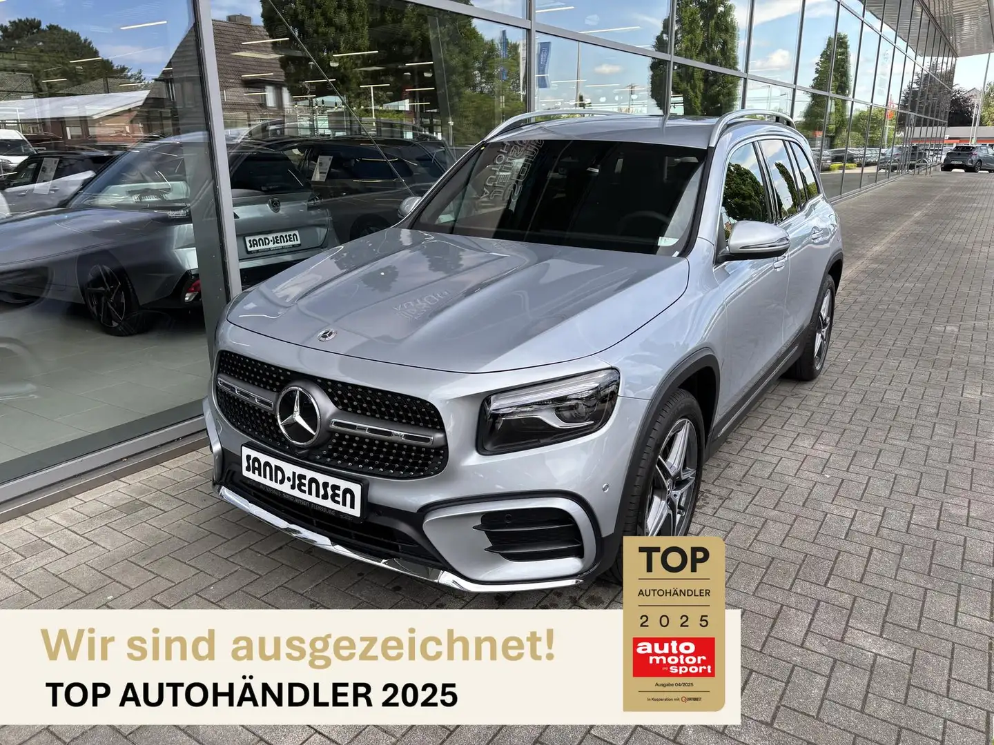 Mercedes-Benz GLB 220 d 4M AMG Line Adv Plus AHK Stndhzng LED Argintiu - 1