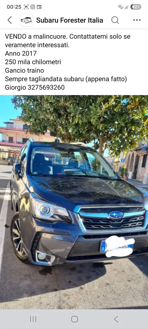Subaru Forester Forester IV 2015 2.0d Sport Style my16 Grey - 1