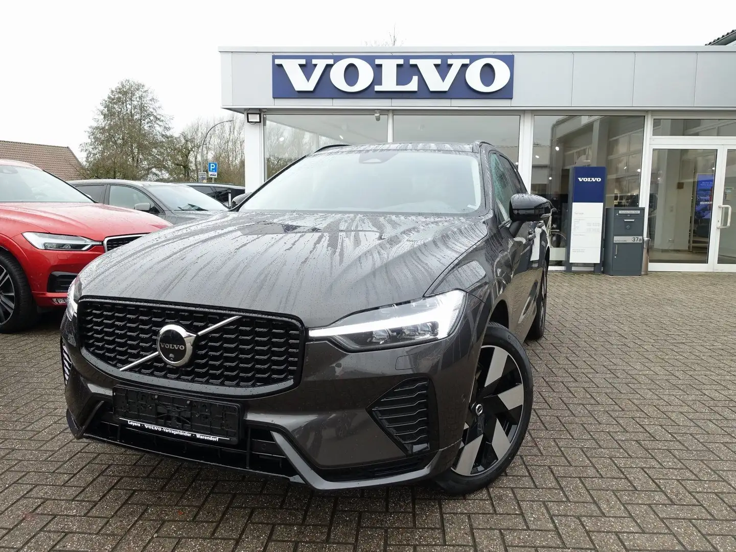 Volvo XC60 Plus T6 AWD Plug-in Hybrid/360°/Pano/H&K Grau - 1