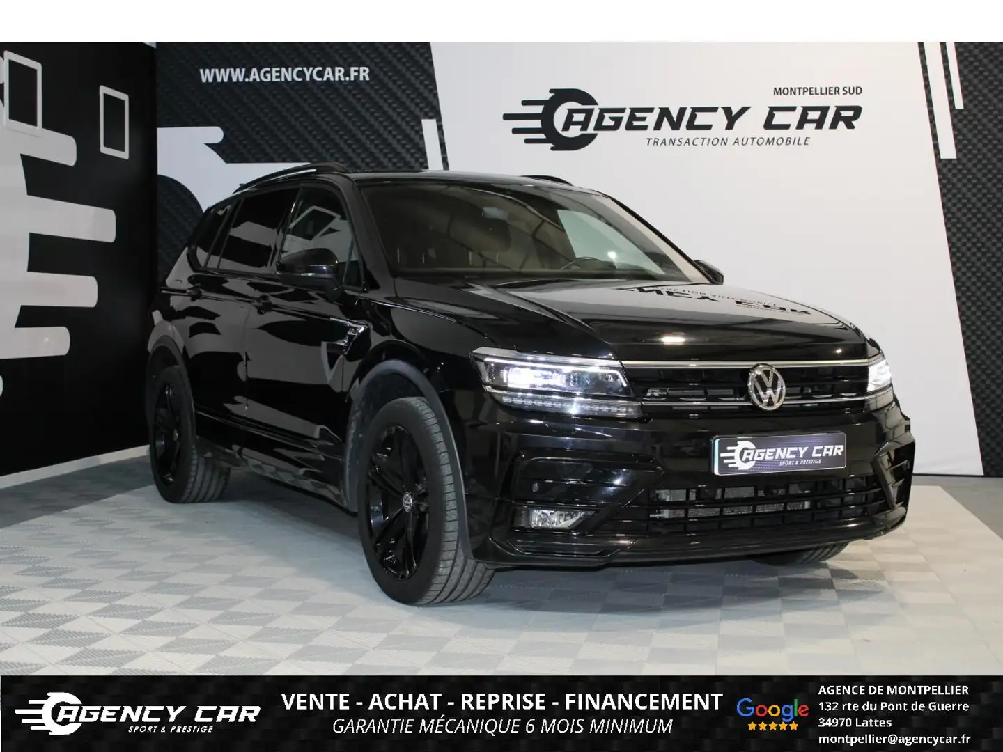 Volkswagen Tiguan 2.0 TDI - 200 - BV DSG 7 ALLSPACE 2017 Carat Exclusive 4Motion PHASE 1 Noir - 1