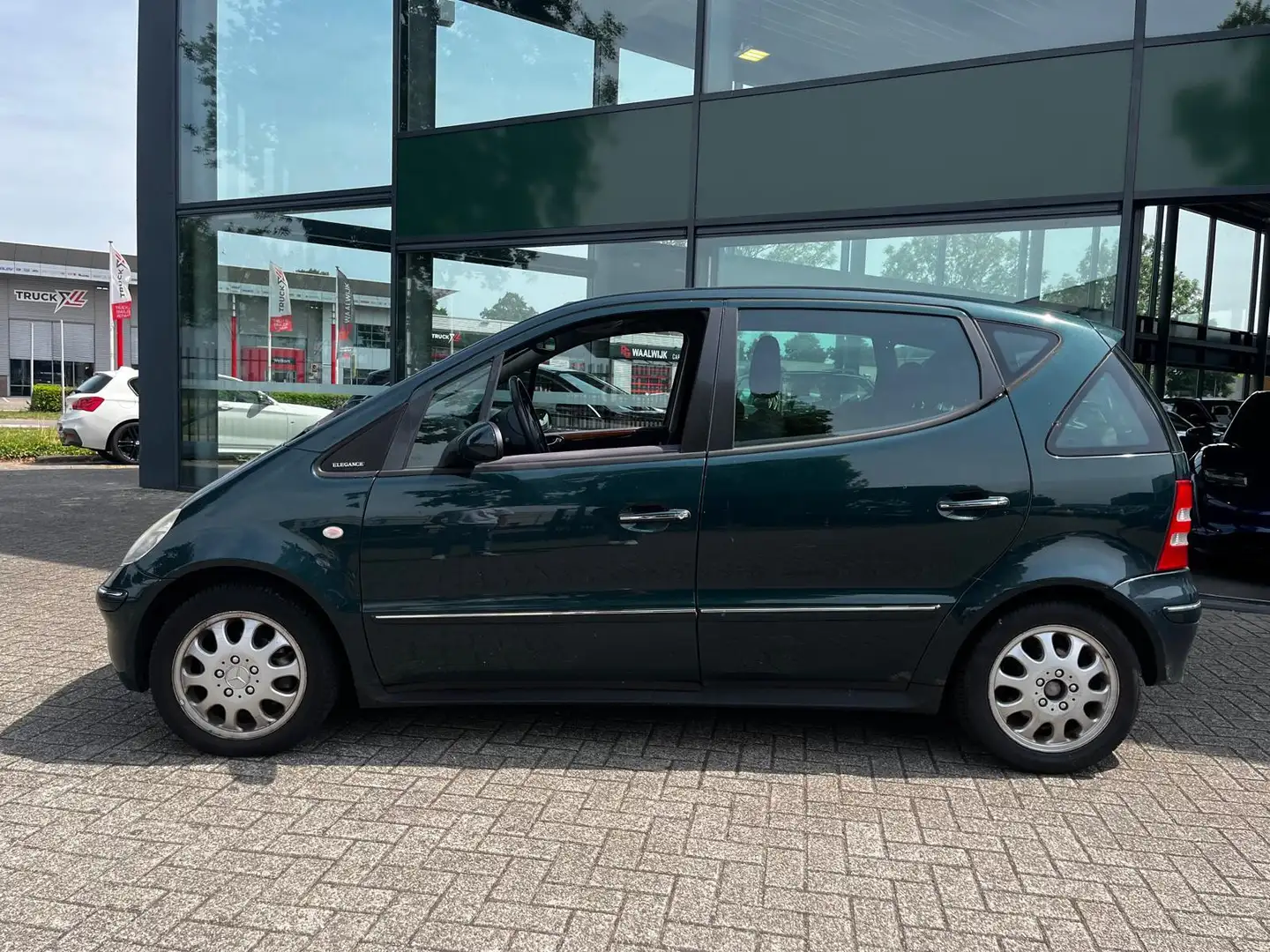 Mercedes-Benz A 160 Elegance Lang Automaat Airco! INRUILKOOPJE! Groen - 2