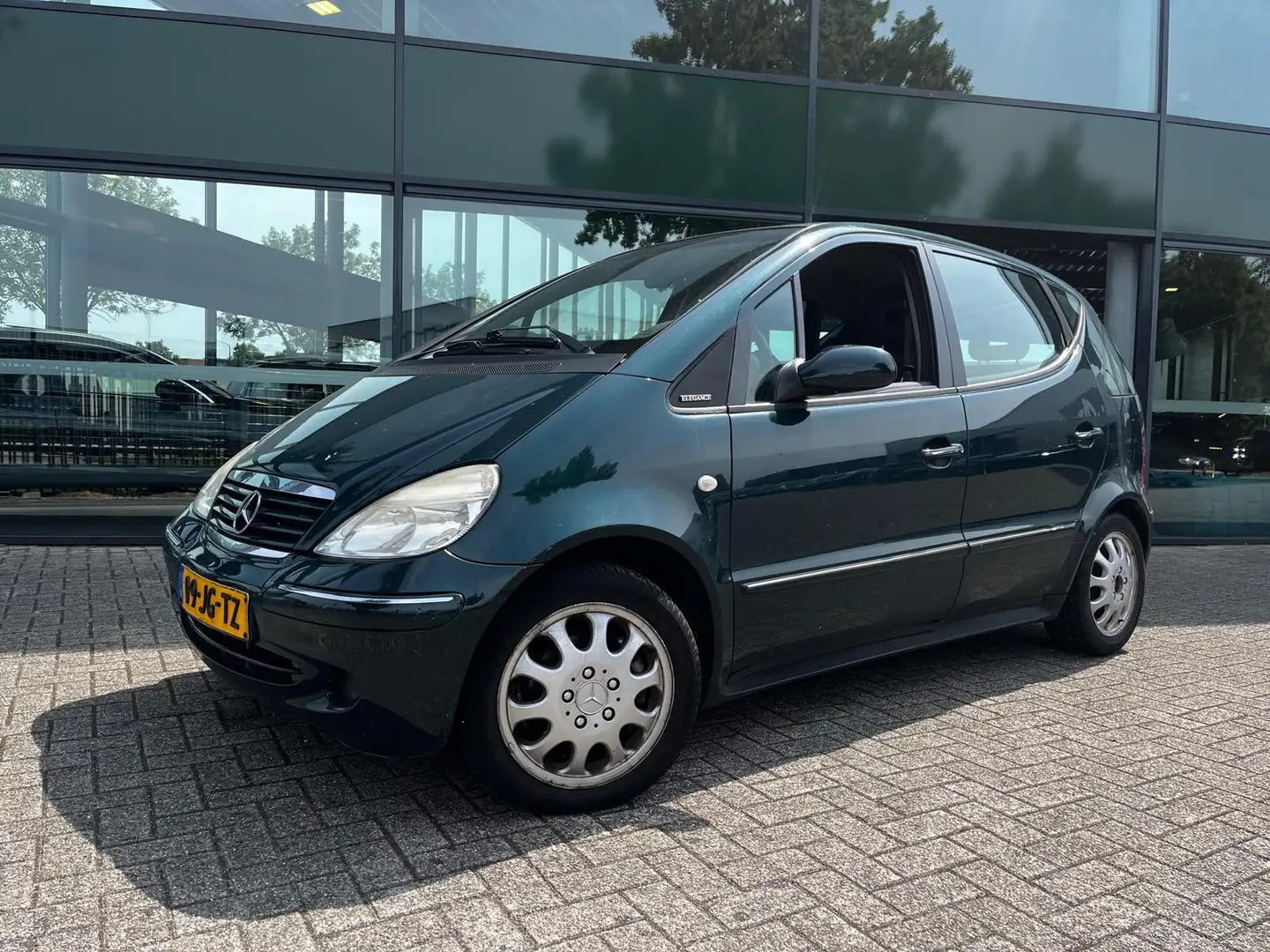 Mercedes-Benz A 160 Elegance Lang Automaat Airco! INRUILKOOPJE! Groen - 1