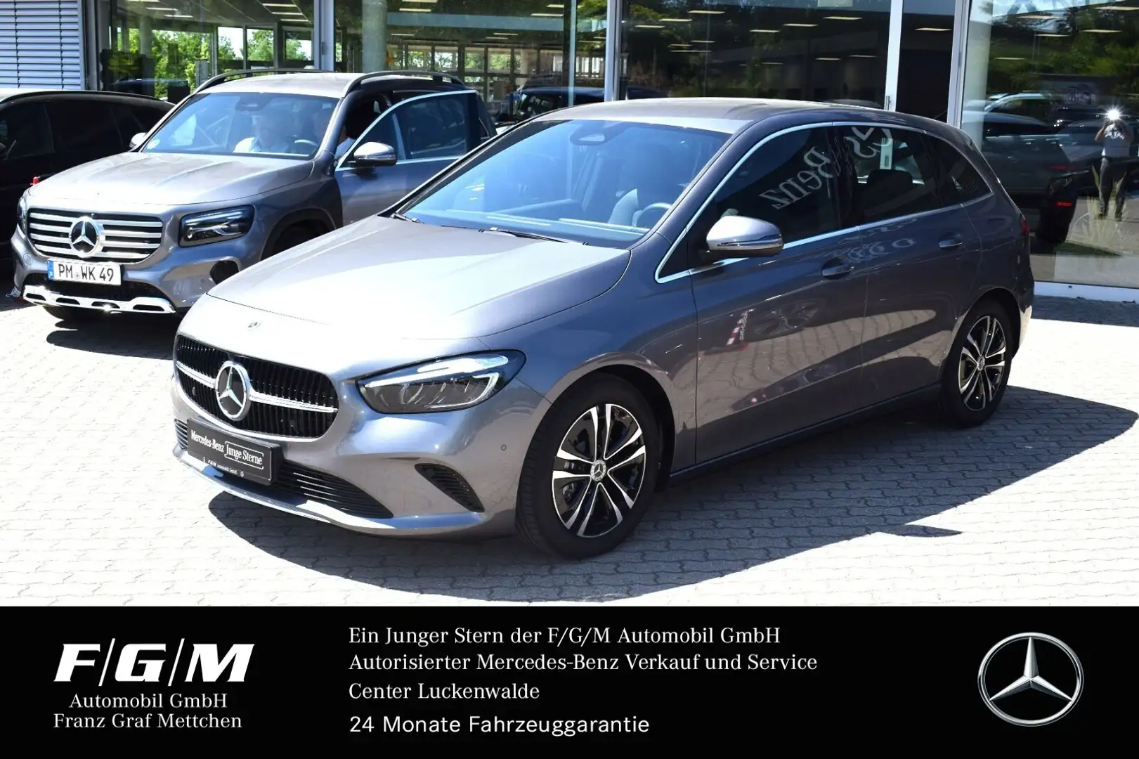 Mercedes-Benz B 200 B 200 Progressive/Navi/LED/R-Kamera/el.Heckklapp Šedá - 1
