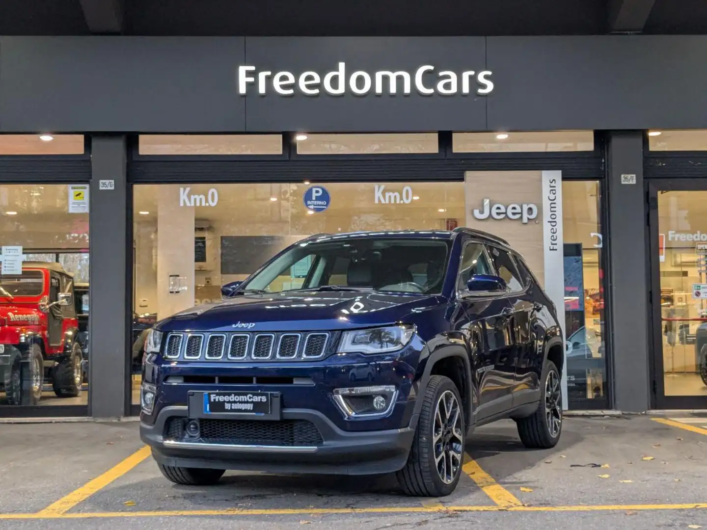 Jeep Compass 2.0 Multijet II aut. 4WD Limited Bleu - 1
