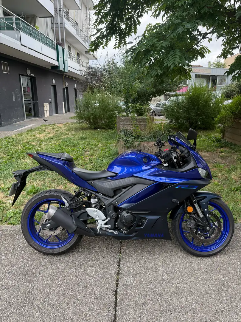 Yamaha YZF-R3 Bleu - 2