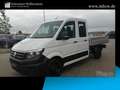 Volkswagen Crafter 35 DoKa Pritsche L3 *Klima*AHK*6-Sitzer* Weiß - thumbnail 1