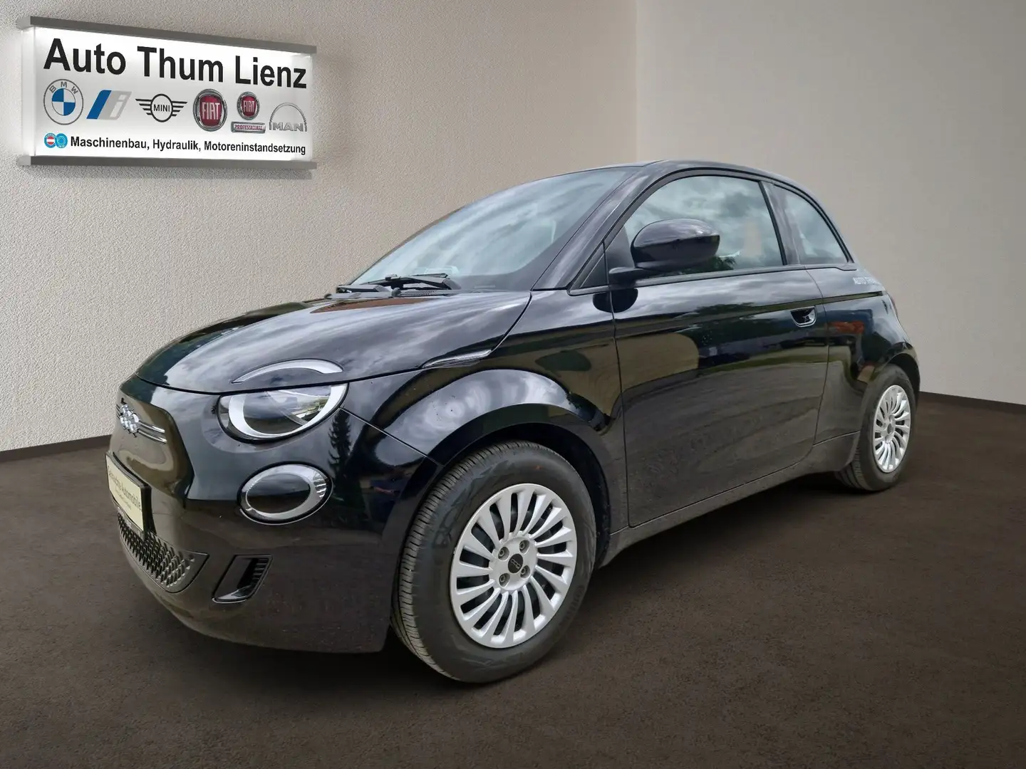 Fiat 500 Elektro Hatchback 500e Hatchback Zwart - 2