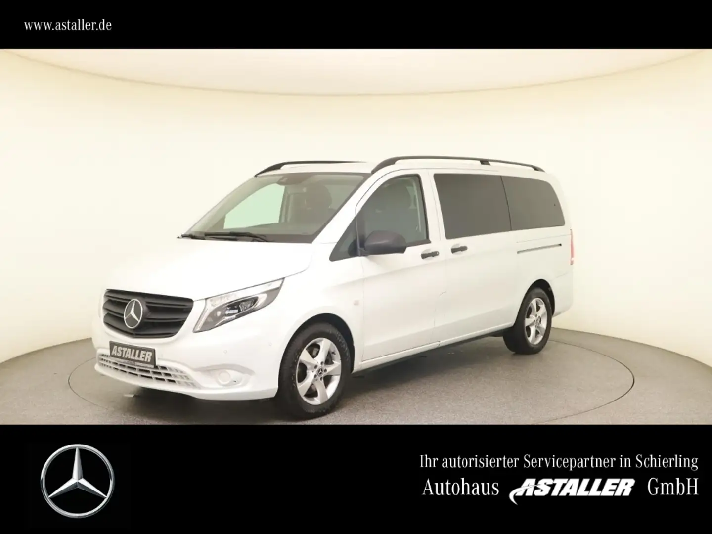 Mercedes-Benz Vito 124 CDI Tourer Edition Pro Lang L2 Liege+7S Weiß - 1