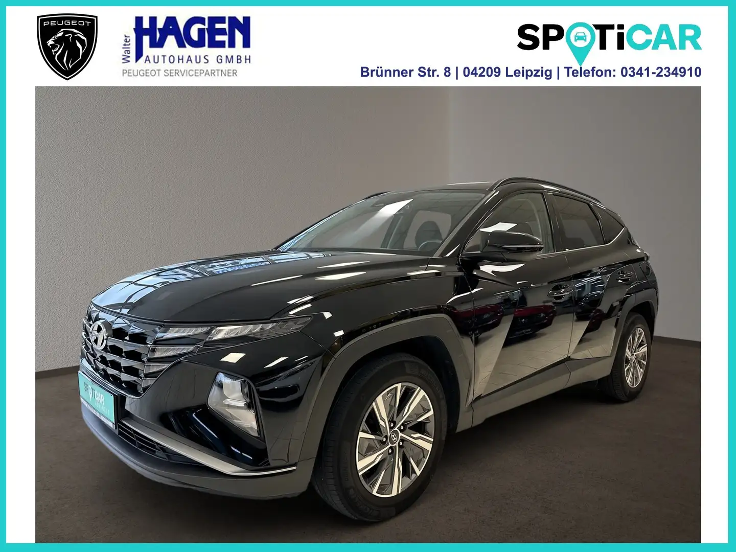 Hyundai TUCSON Tucson Select 1.6 150 TGDi Mild-Hybrid PDC/RFK/SHZ Schwarz - 1