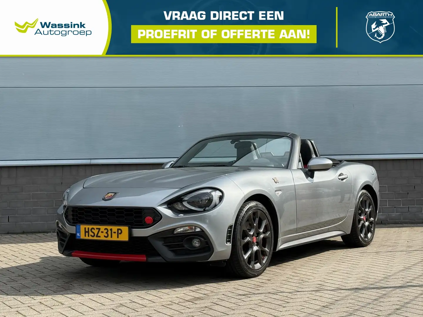 Fiat 124 Spider Abarth 1.4 Turbo 16v 170pk Automaat | Navi | Stoel Gris - 1