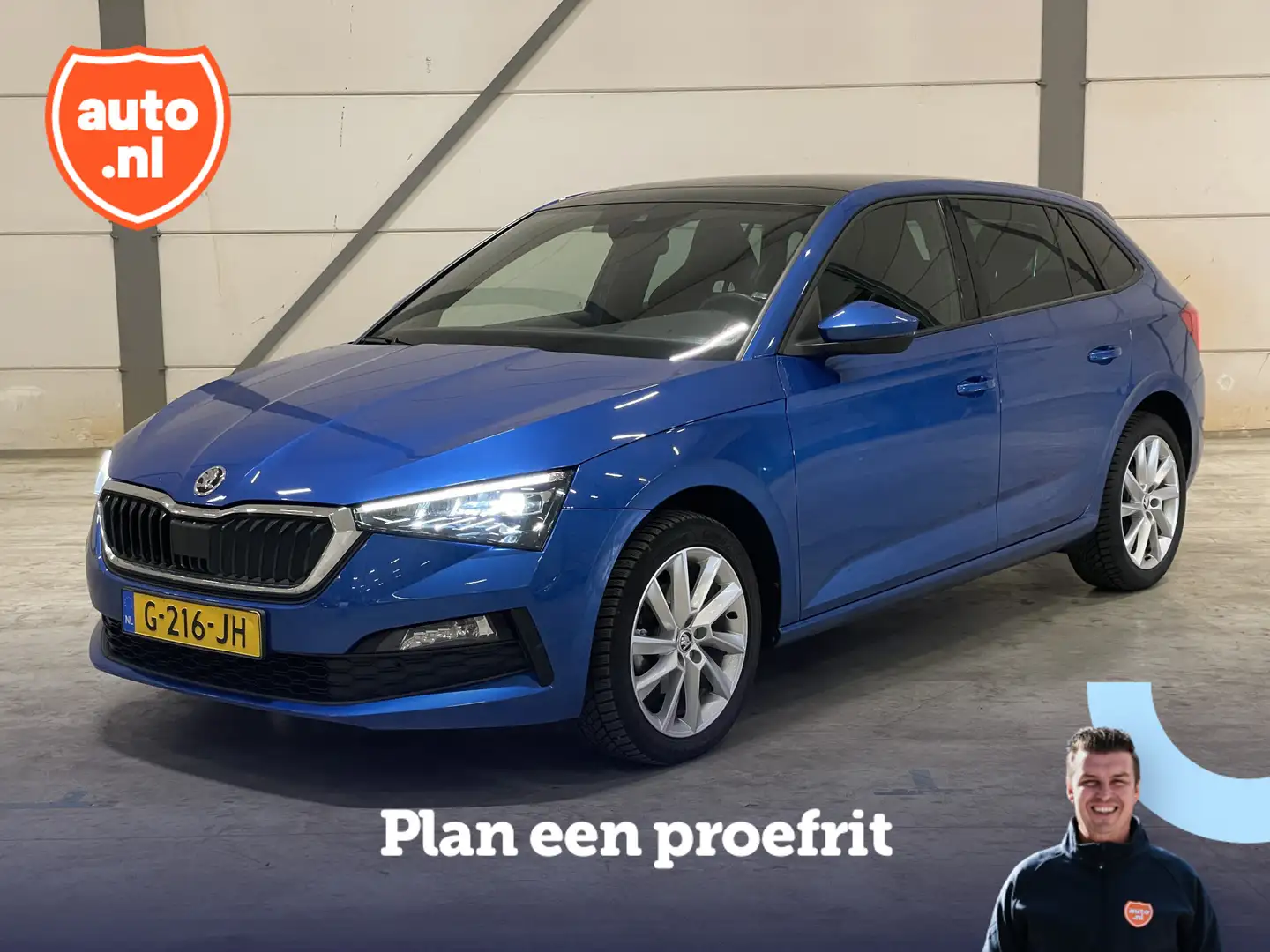 Skoda Scala 1.0 TSI Sport Business | Trekhaak | Panoramadak | Azul - 1