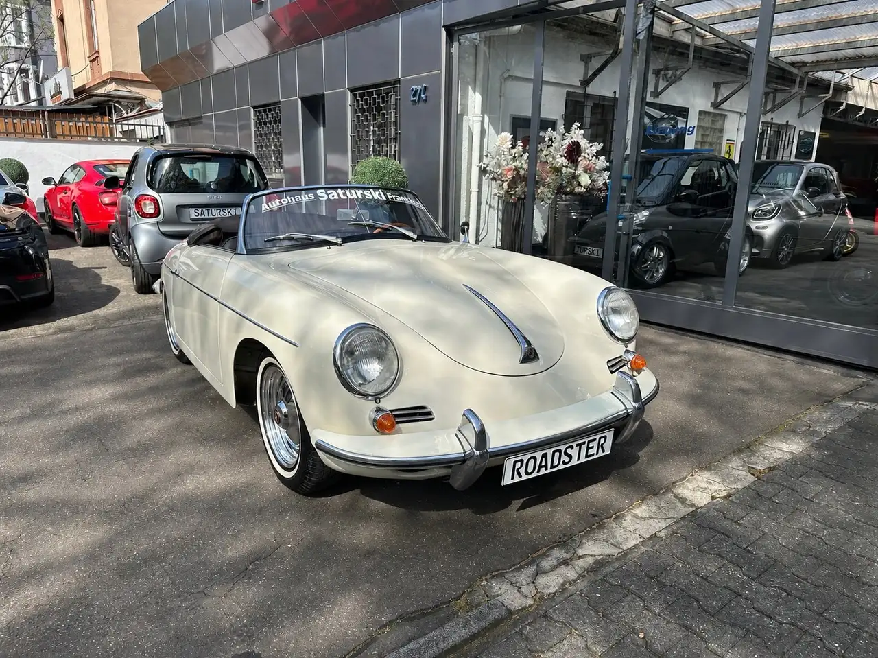 Porsche 356 B ROADSTER 1.6 Super 90 Drauz 1961 inkl. Porsche Production Specification PPS, foto 4