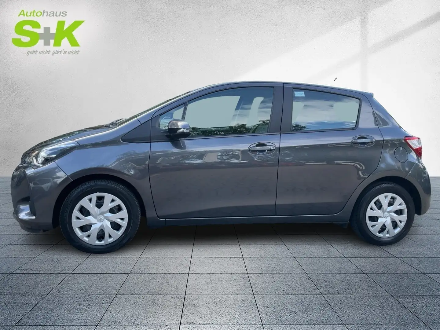 Toyota Yaris 1,0-l,Comfort+Rückfahrkamera+WKR+Navi+ Grigio - 2