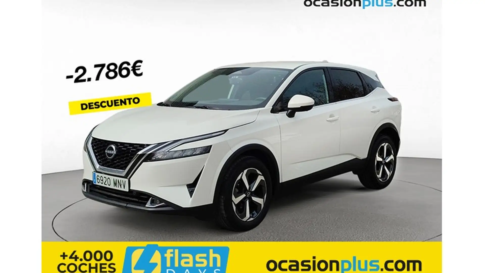 Nissan Qashqai 1.3 DIG-T mHEV 12V N-Connecta 4x2 103kW Blanco - 1