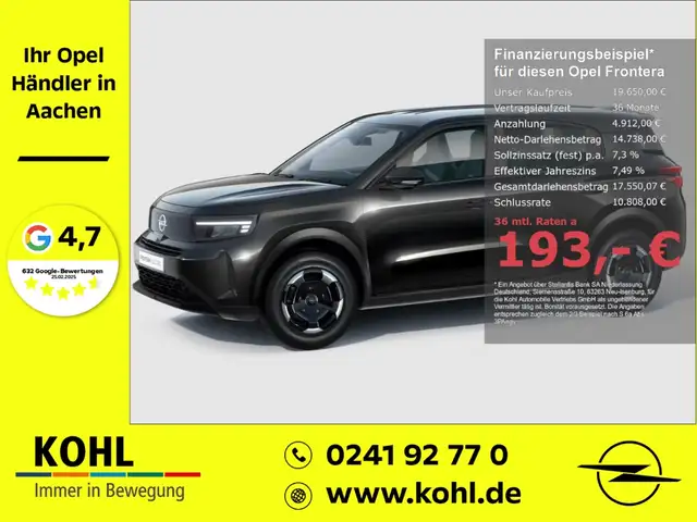 Opel Frontera Edition 1.2 DIT 100PS 48V-Hybrid Klima Temp PDC LE