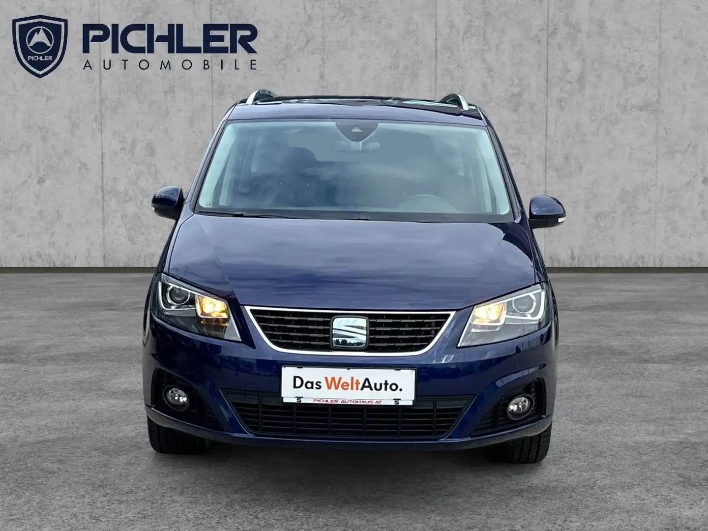 SEAT Alhambra Xcellence TDI DSG 4Drive Bleu - 2