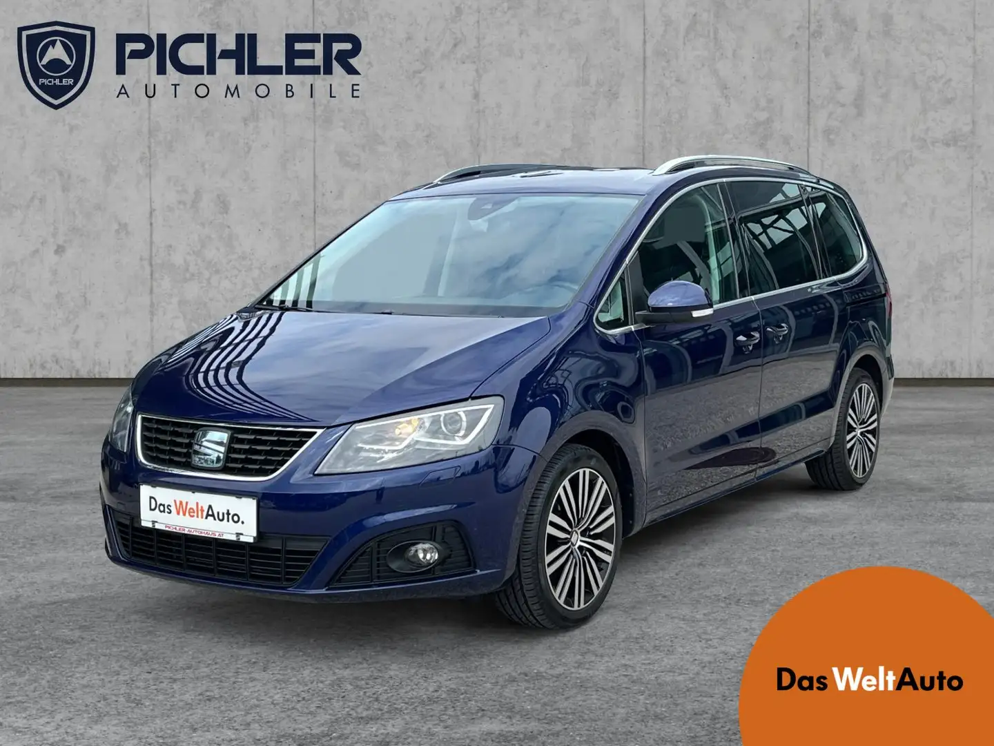 SEAT Alhambra Xcellence TDI DSG 4Drive Bleu - 1