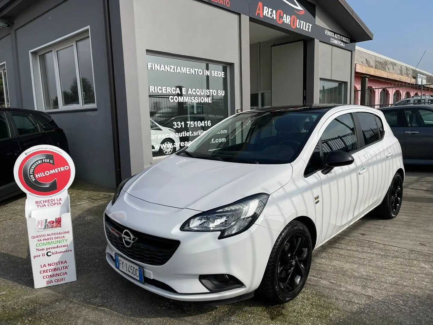 Opel Corsa 5p 1.4 120 Anniversary Gpl Tech 90cv*NEOPATENTATI Blanc - 1