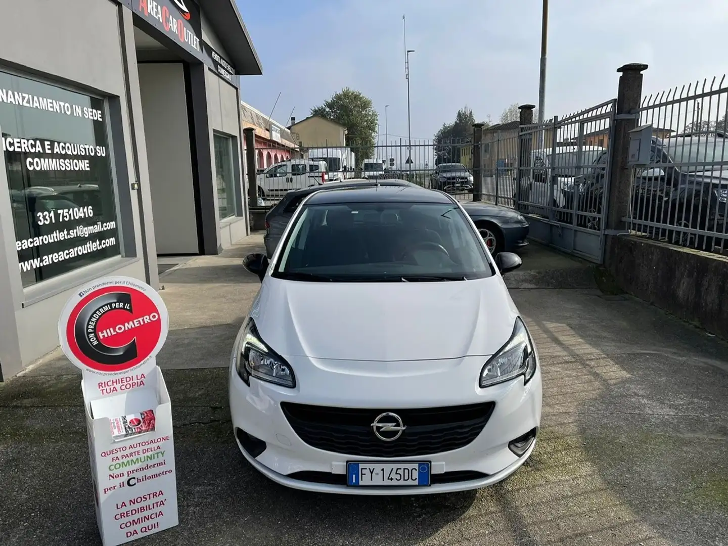 Opel Corsa 5p 1.4 120 Anniversary Gpl Tech 90cv*NEOPATENTATI Blanc - 2