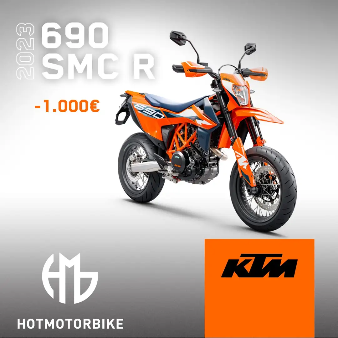 KTM 690 SMC R 2023, -1000€ Oranje - 1