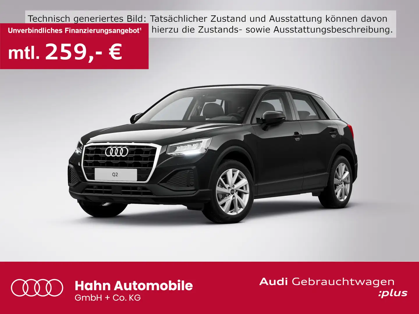 Audi Q2 35TFSI S-tronic LED Sitzh Einparkh Schwarz - 1