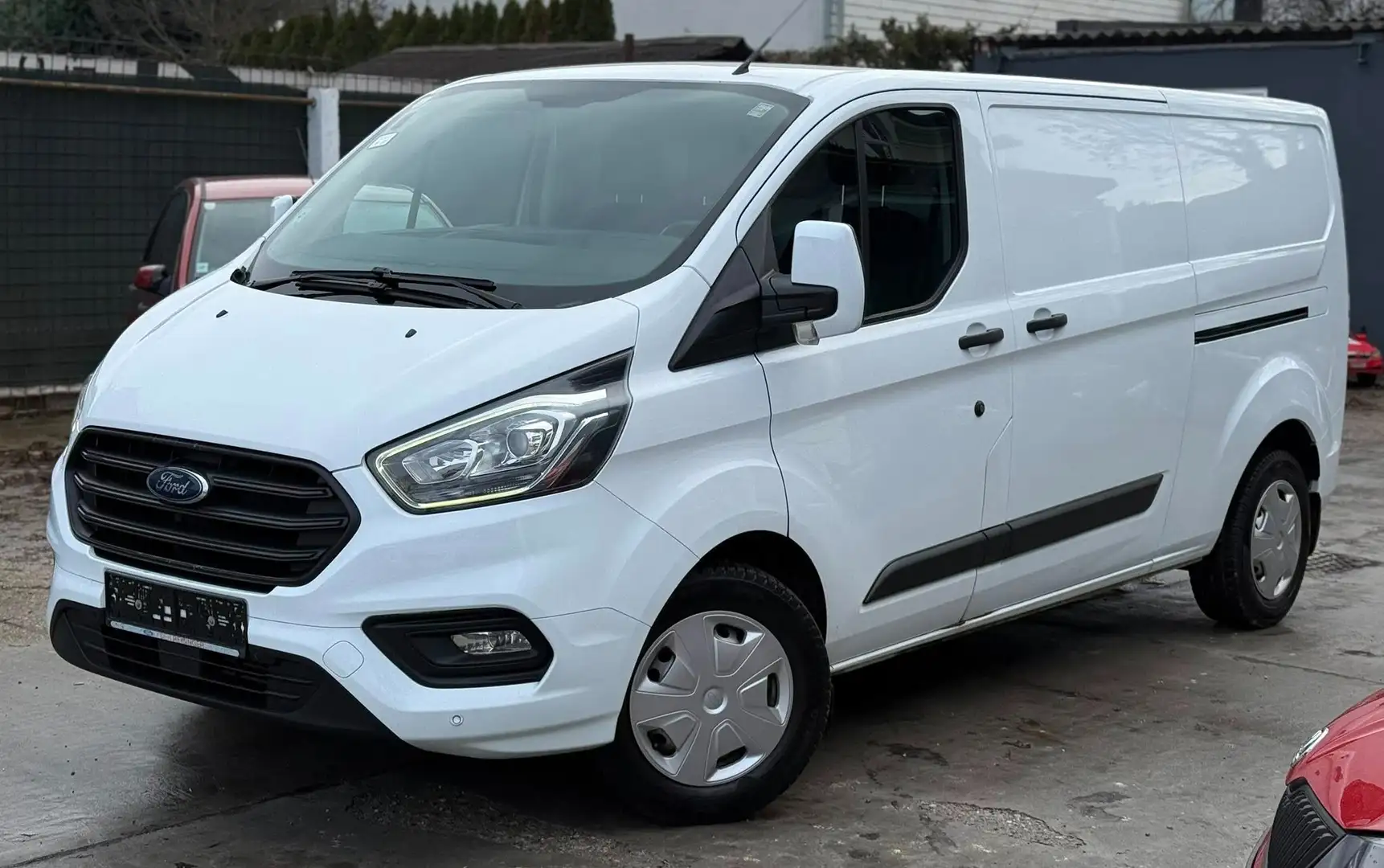 Ford Transit Custom 320 L2 H1 Trend 2 X Schiebetüre LR Netto12.908E Weiß - 1