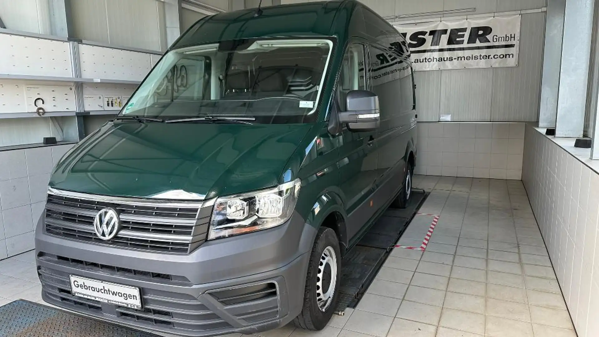 Volkswagen Crafter Kasten mittlerer Radstand Grün - 1