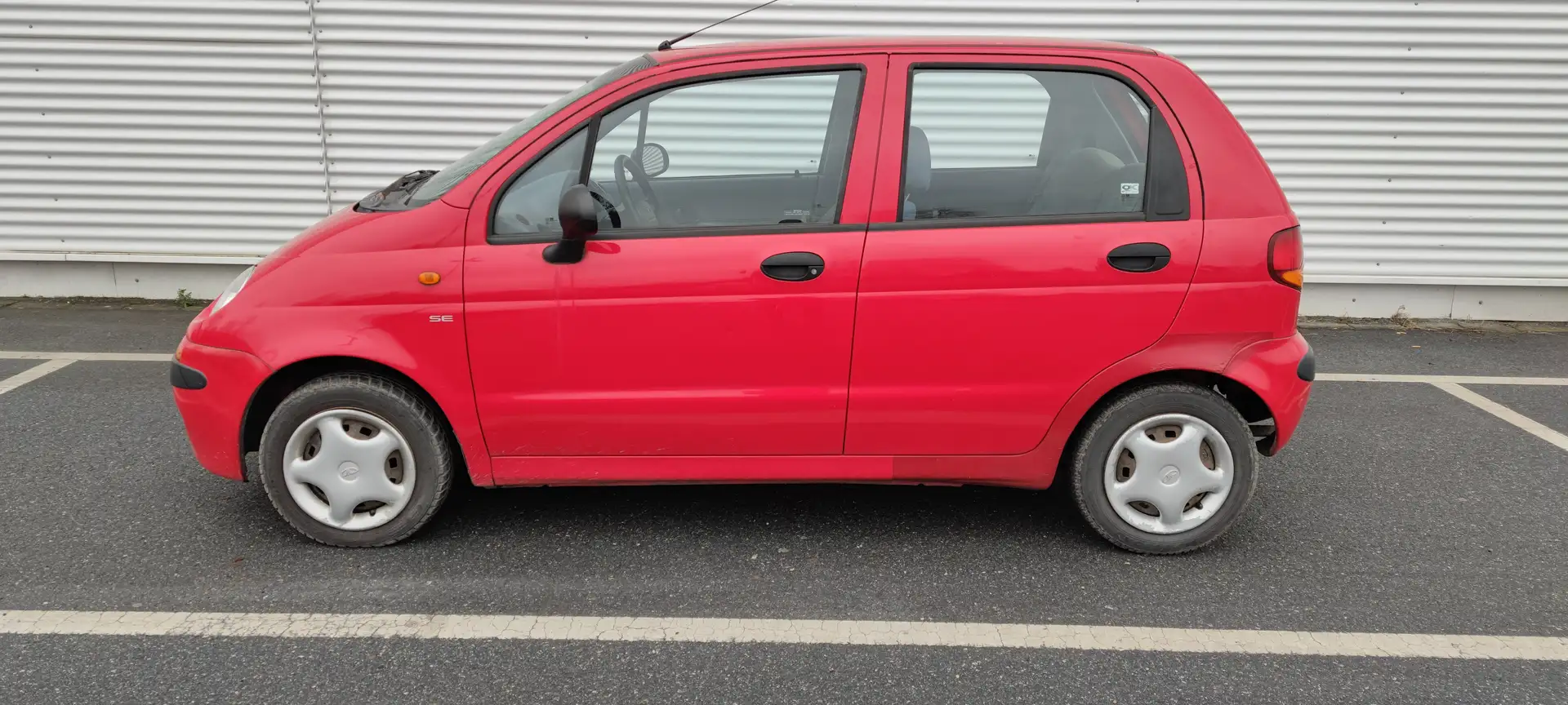 Daewoo Matiz 0.8 SE Alufelgen Allwettteifen=NEU+ TÜV=NEUUU Rojo - 2