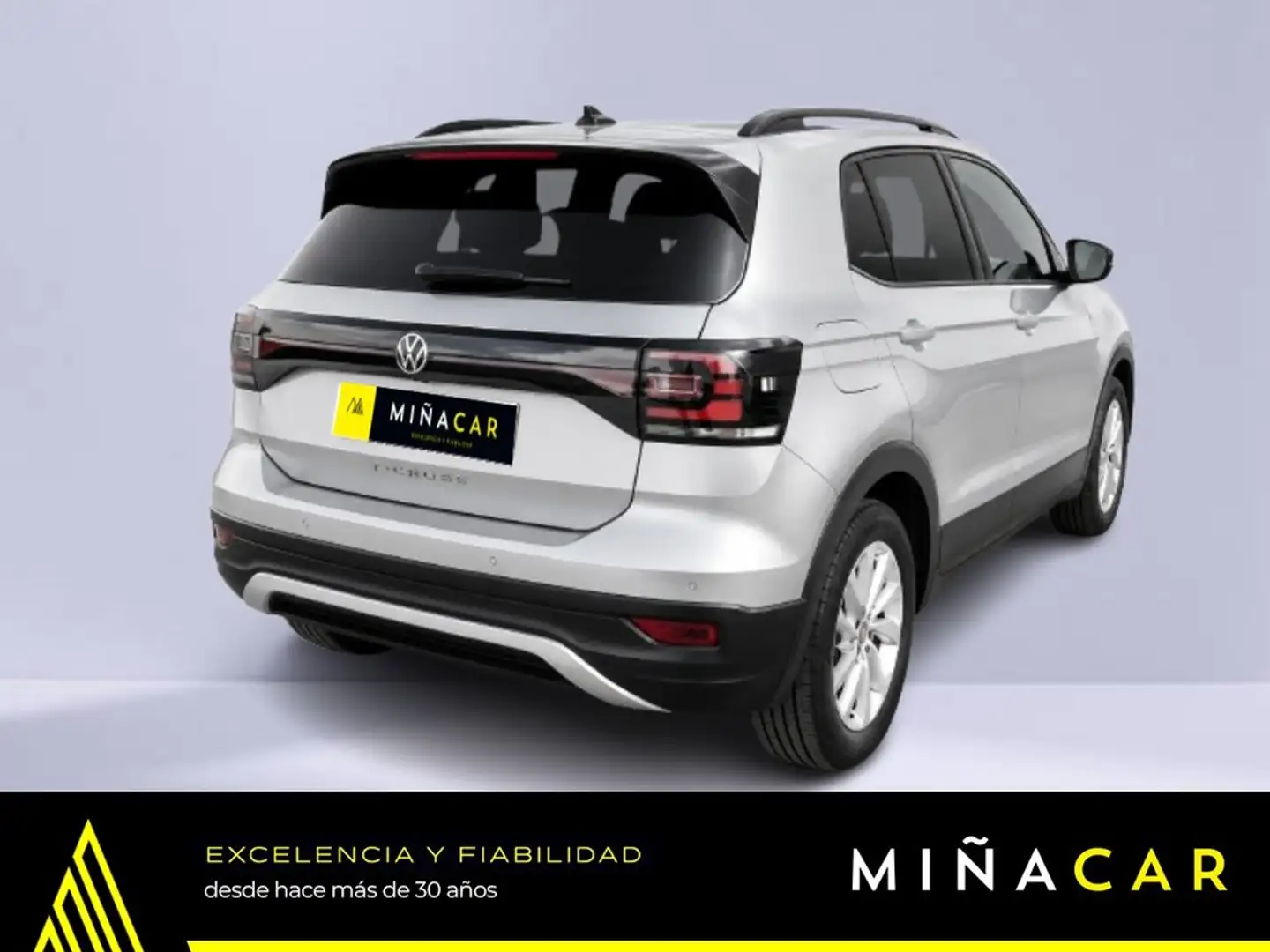 Volkswagen T-Cross 1.0 TSI Advance DSG7 81kW Gris - 2