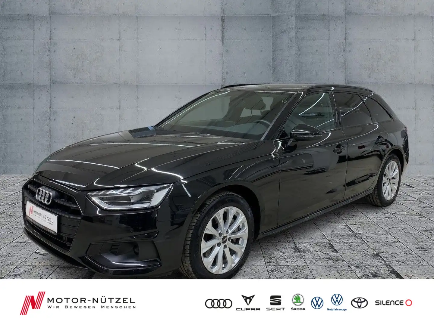 Audi A4 40 TFSI S-TR ADVANCED 5JG+LED+NAVI+PANO Schwarz - 1
