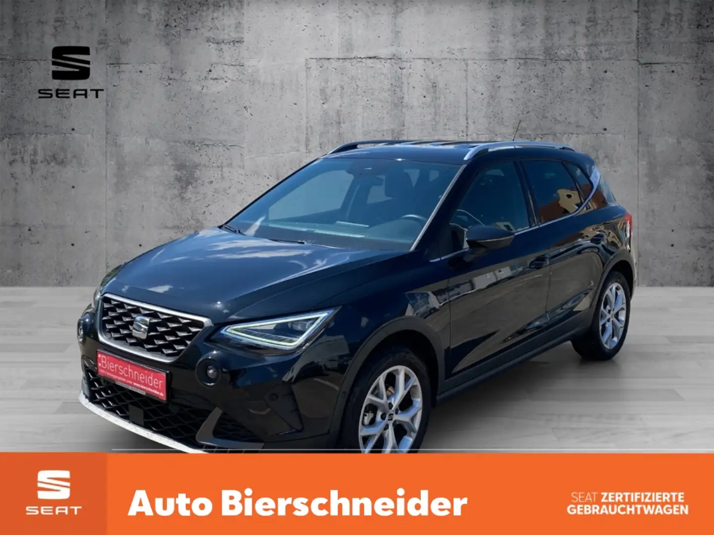 SEAT Arona 1.0 TSI DSG FR LED Navi FaPa XL Kamera WP Noir - 1