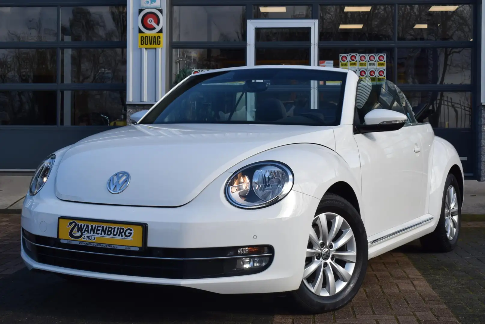 Volkswagen Beetle Cabriolet 1.2 TSI Design BlueMotion Navi Airco Km Blanc - 2