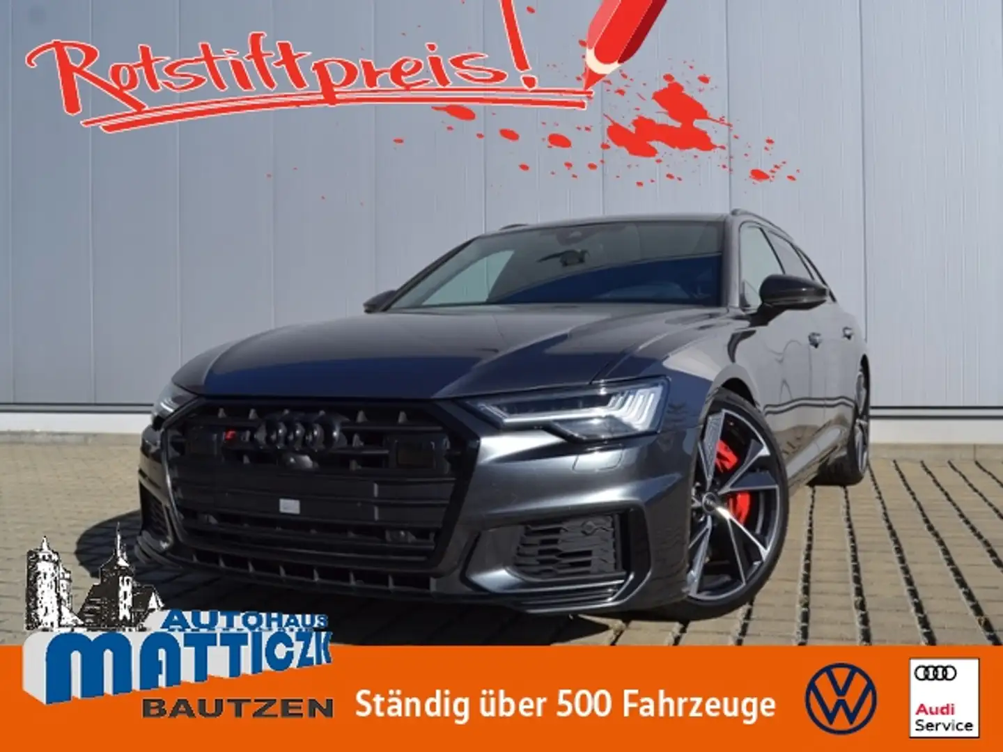Audi S6 Avant 3.0 TDI quattro NP:128.007/LUFT/21-ZOLL/STA Grau - 1