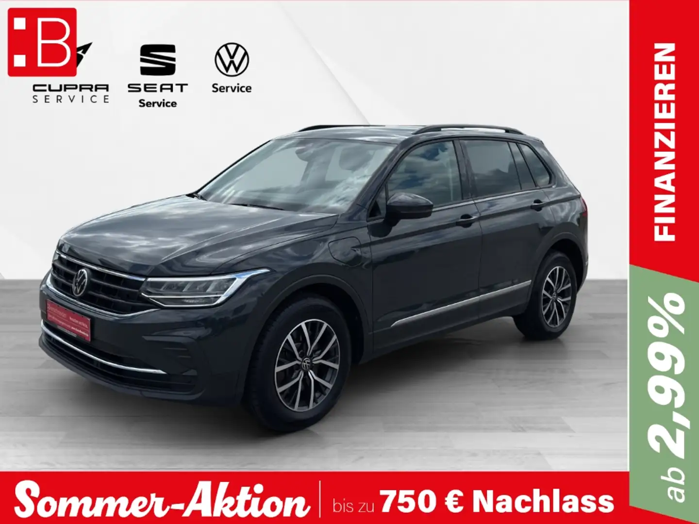 Volkswagen Tiguan 1.4 TSI eHybrid DSG Life DIGITAL COCKPIT LED NAVI Grey - 1