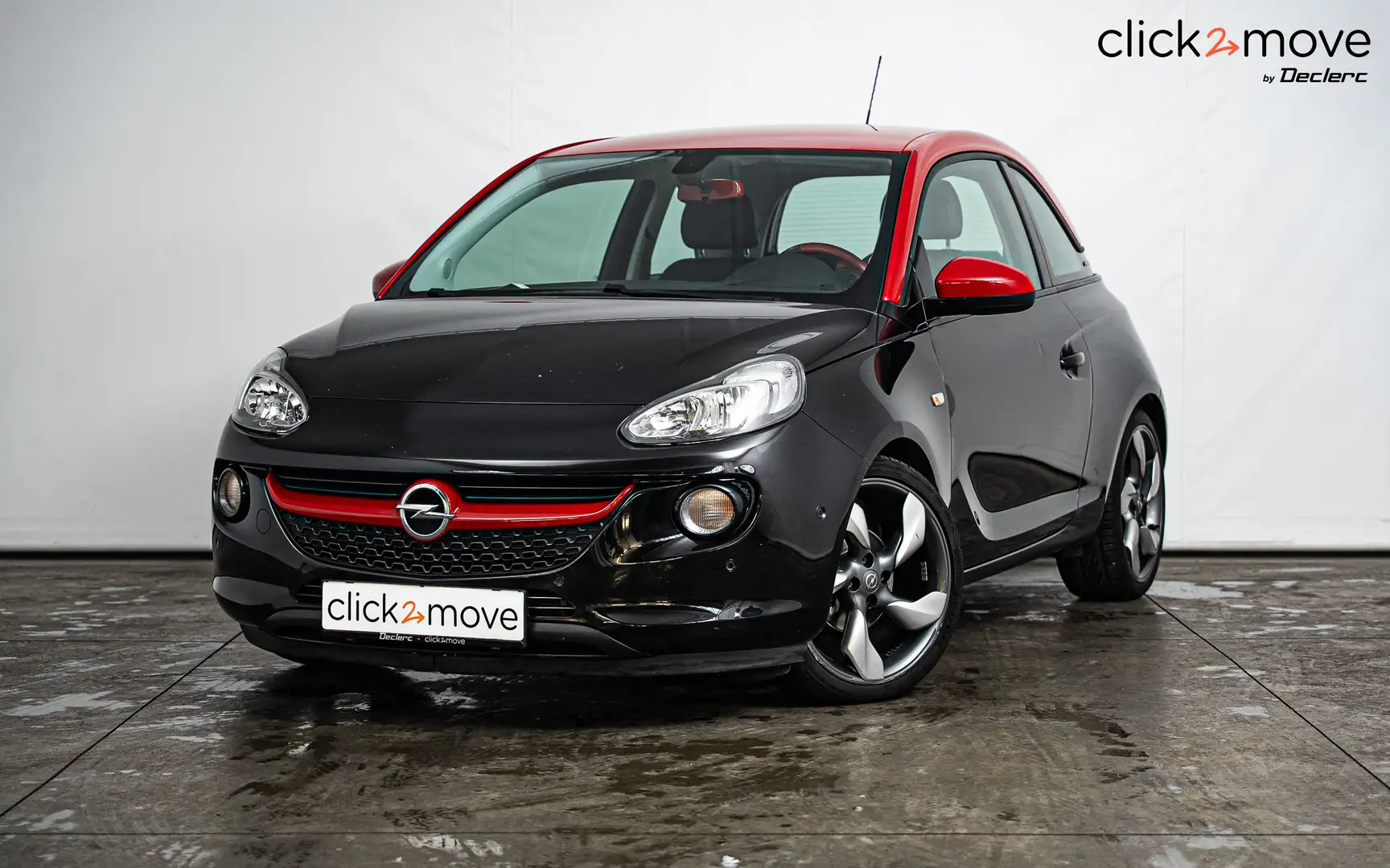Opel Adam 1.0 Turbo Unlimited Start/Stop Zwart - 1