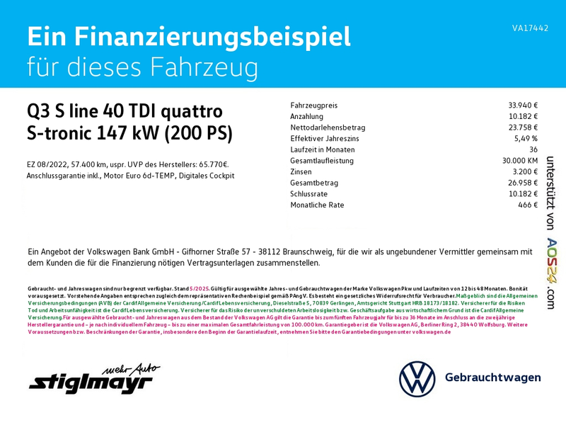 Audi Q3 S line 40 TDI quattro S-tronic AHK+LED+NAVI+VC — photo 2