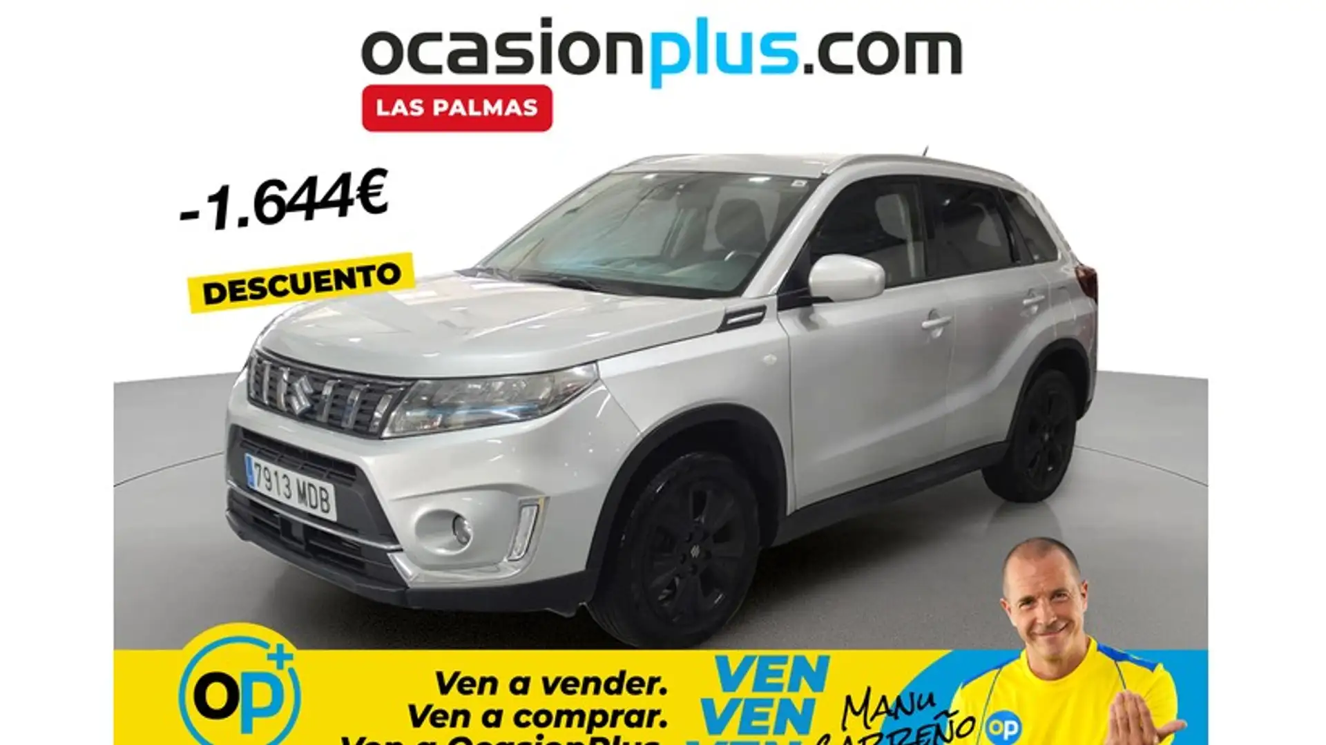 Suzuki Vitara 1.4T GLE Mild Hybrid Plateado - 1