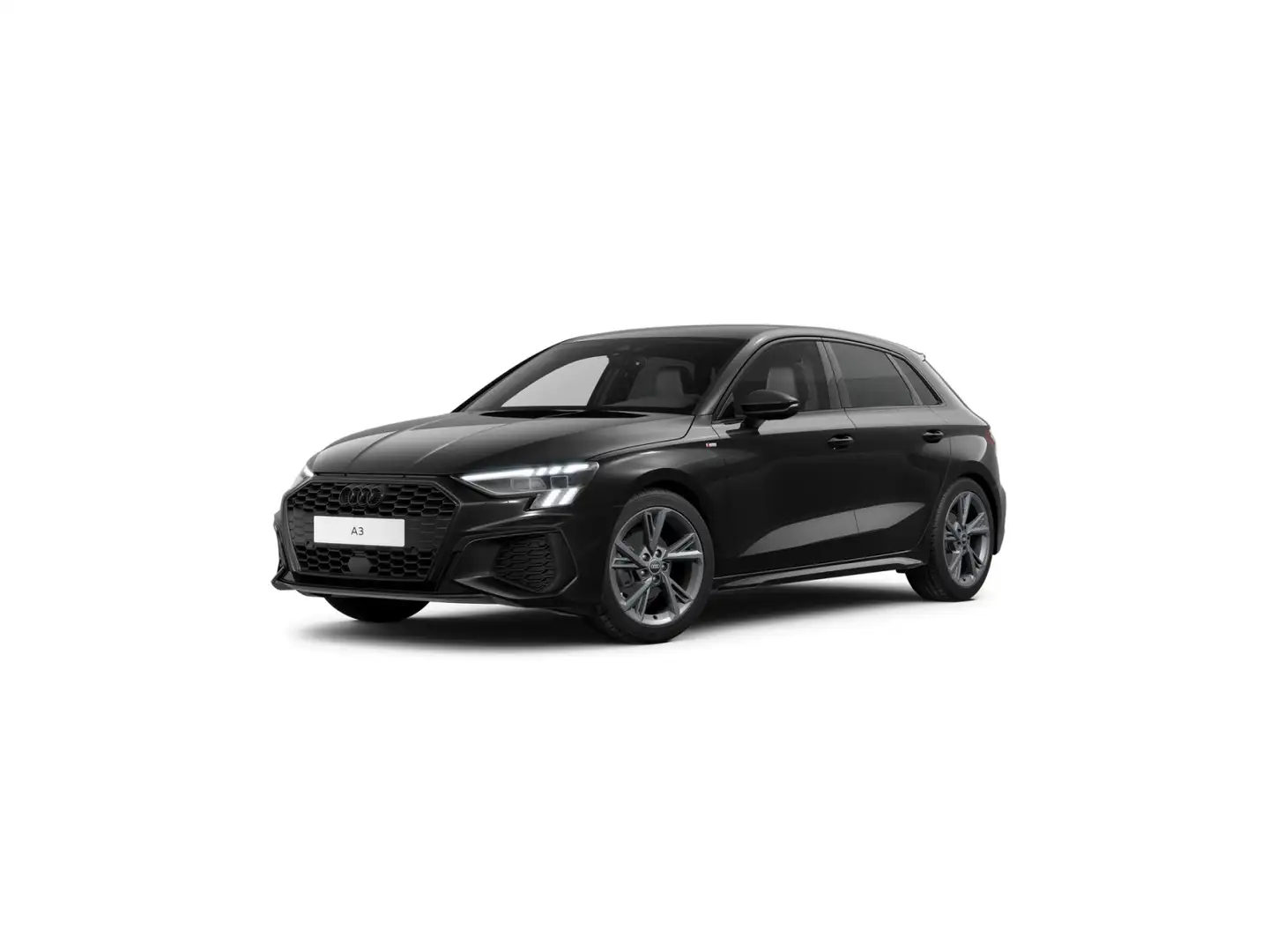 Audi A3 35 TFSI S-TR S-LINE MATRIX+NAVI+ACC Schwarz - 2