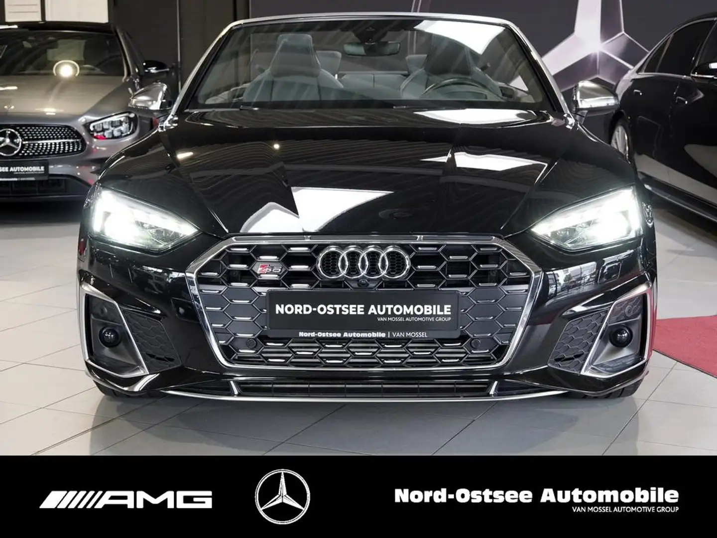 Audi S5 CABRIO 3.0 TFSI QUATTRO NEUES MODELL KAMERA Zwart - 2