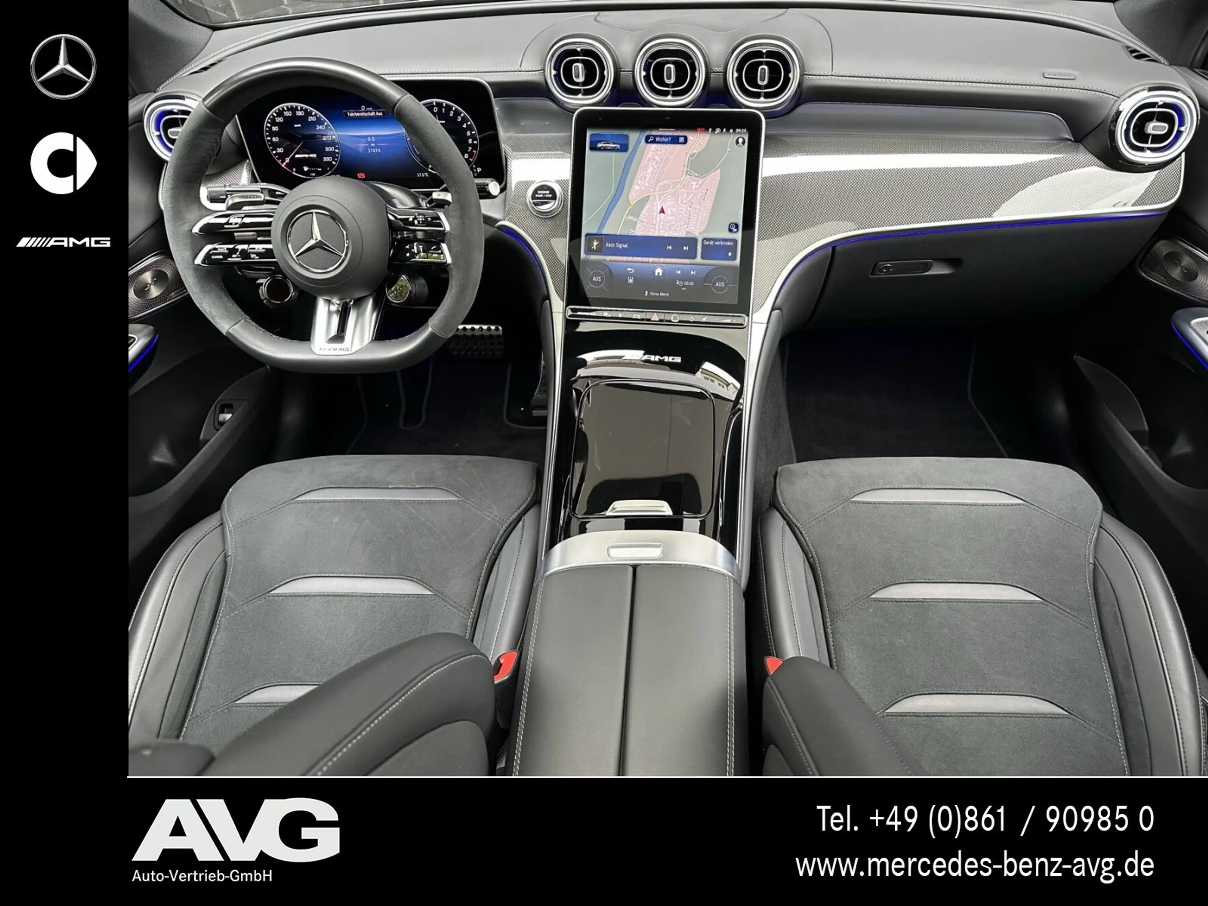 Mercedes-Benz GLC 63 AMG GLC 63S E Coupé Pano AHK 21" Night MATTGRAU Burm — photo 13