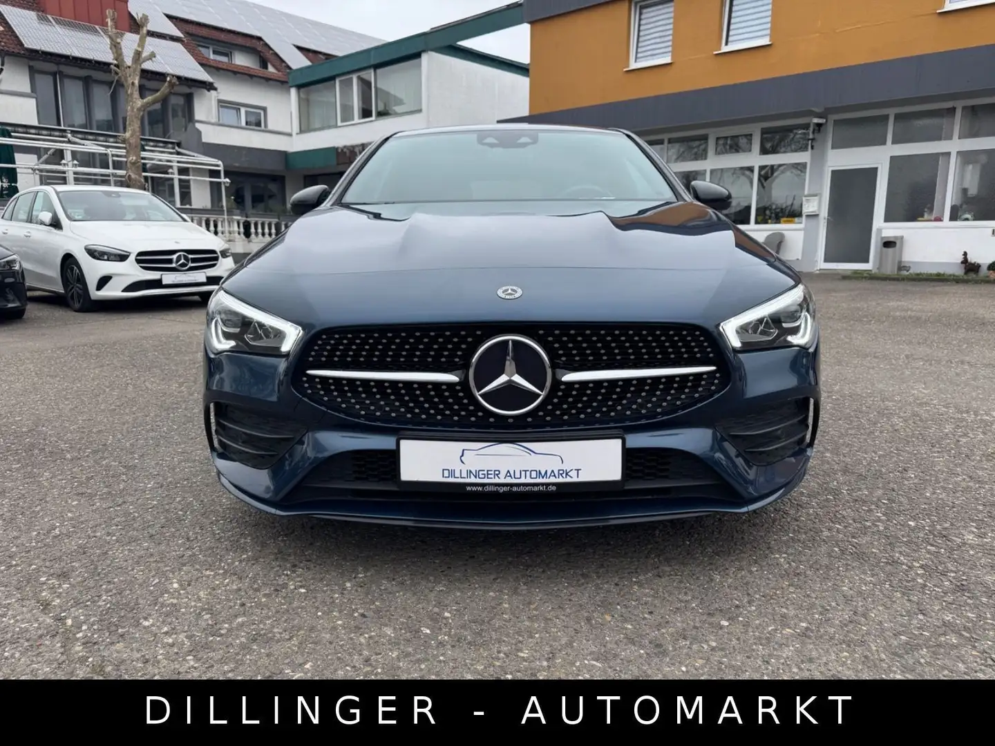 Mercedes-Benz CLA 180 d AMG Line LED Nav Leder Ambiente TotWin. Bleu - 1