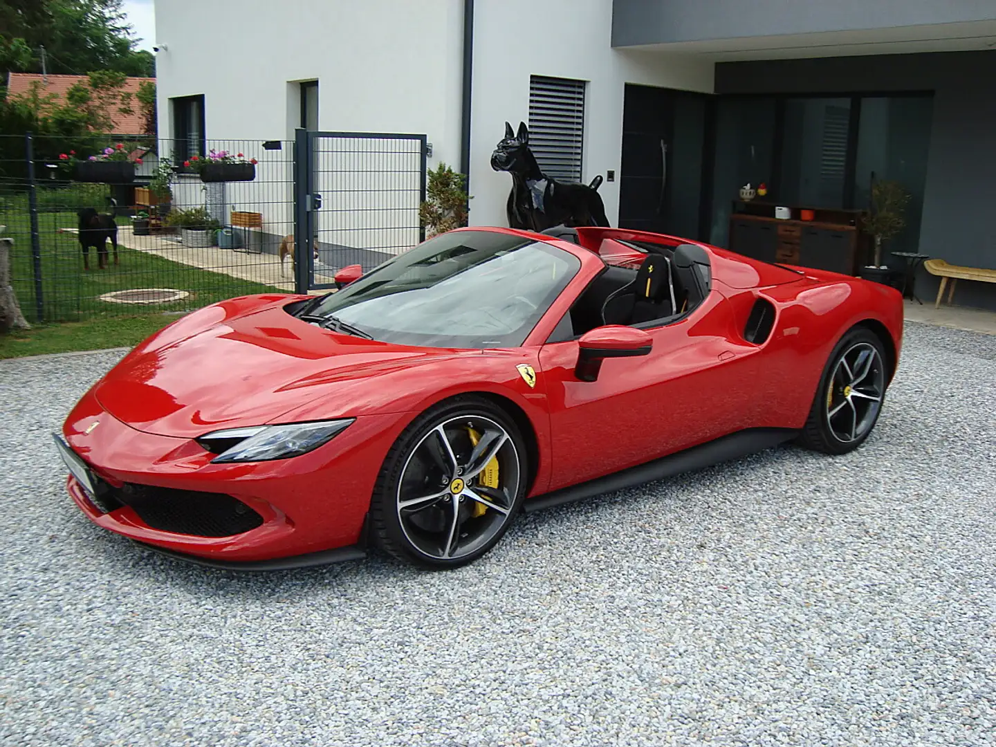 Ferrari 296 GTS NP: 426.700,- Garantie Karbon Racing Sitze !! Rot - 2