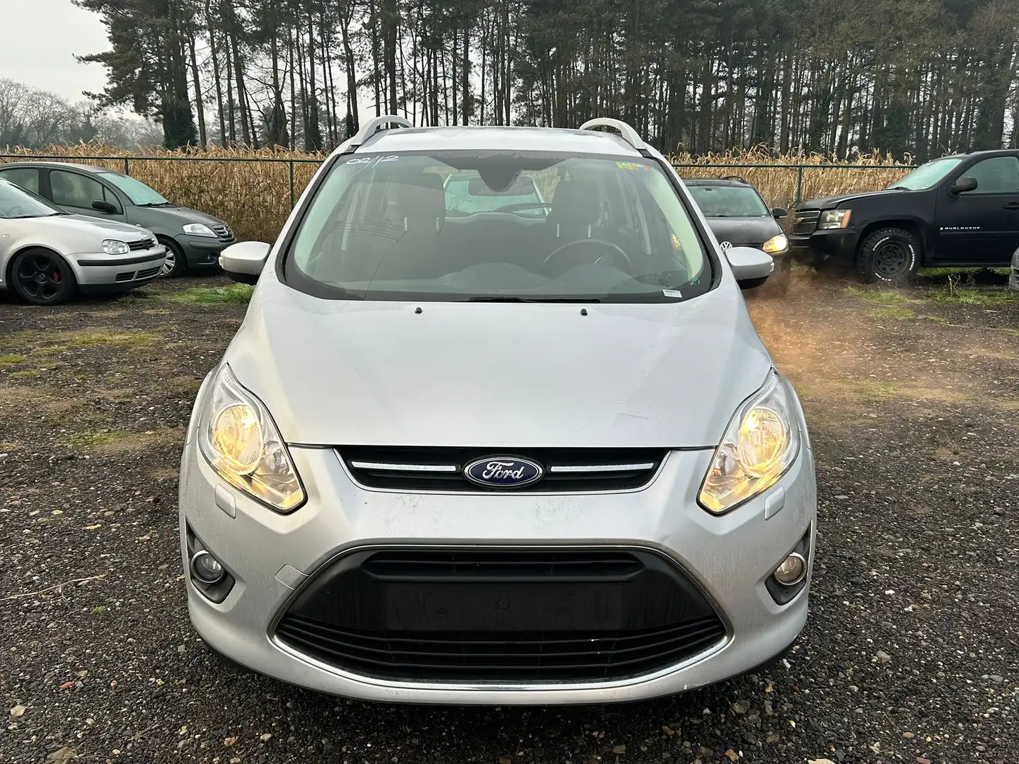 Ford Grand C-Max 1.0 EcoBoost 2015 EURO 5b (ZO MEENEMEN!) Gris - 2