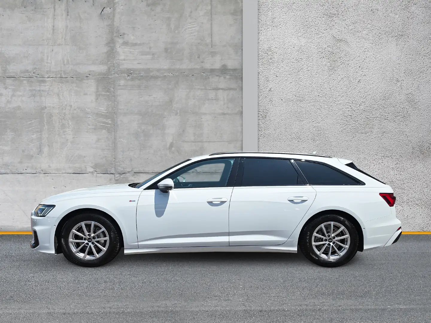 Audi A6 Avant 40 TDI S line HuD Matrix Weiß - 2