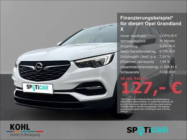 Opel Grandland X Edition Berganfahrass. Spieg. beheizbar Regensenso